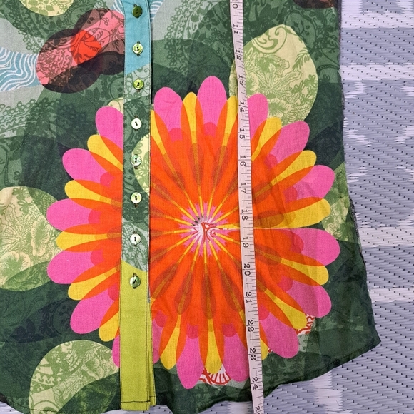 Desigual Multicolored button down shirt - Picture 9 of 9